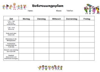 Betreuungsplan