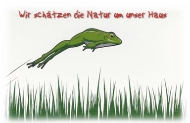 Leitbild: Wir schätzen die Natur um unser Haus