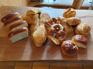 Bild Brötchenauswahl Bäckerei